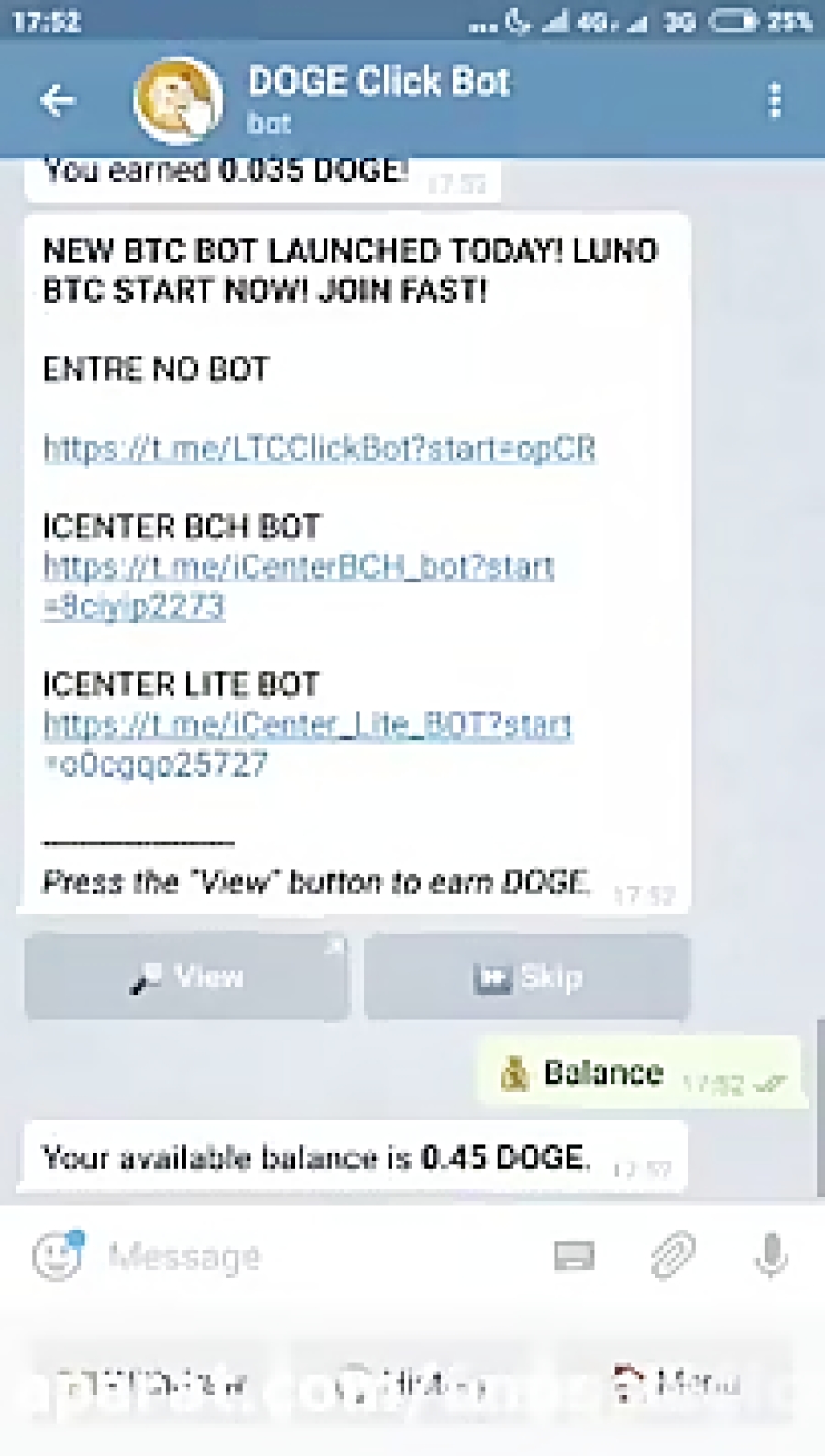 آموزش , دریافت , دوج , کوین , ربات , تلگرامی , لینک , عضویت: , https: , Dogecoin_click_bot?start=Cmdx
آیدی , کانال: , free_digicoins@