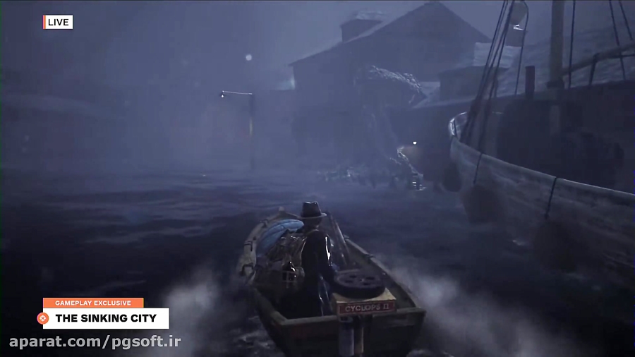 گیم پلی بازی New The Sinking City Lovecraftian در E3