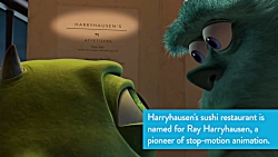 هیولا، Inc. اطلاعات جالب و تخم...