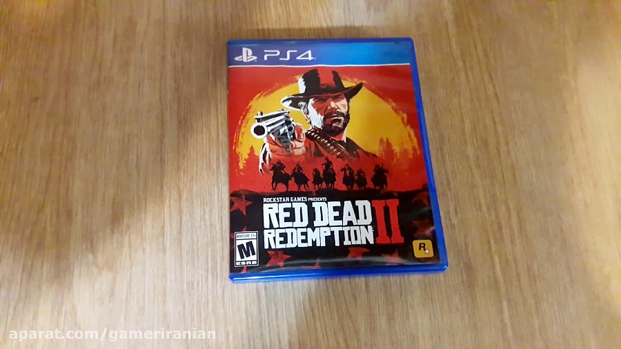 آنباکسینگ بازی red dead redemption 2 برای ps4