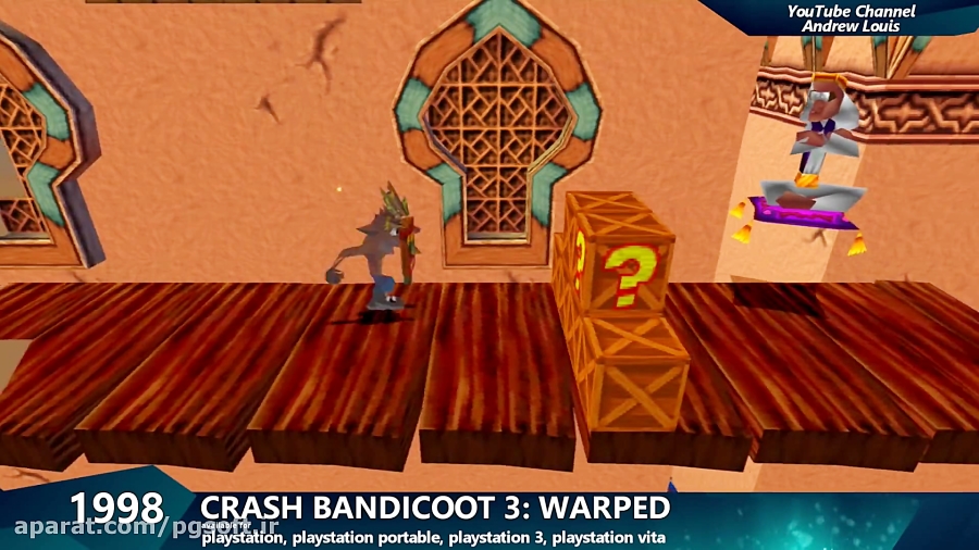 تحولات بازی های Crash Bandicoot از ابتدا تا امروز
