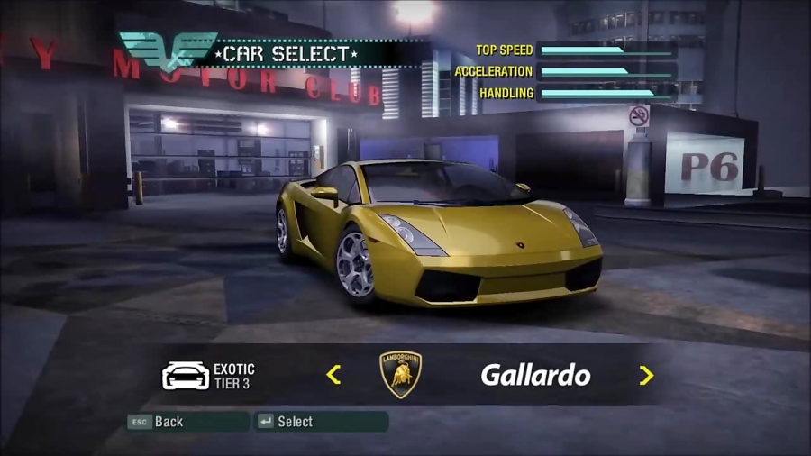 NFS Carbon - Lamborghini Gallardo