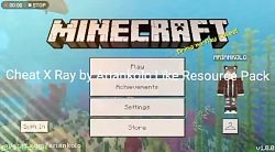 Resource pack Like X ray Cheat for Minecraftpe