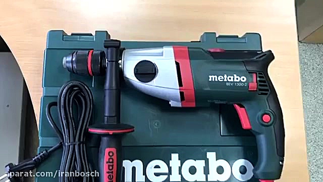 معرفی دریل ضربه ای متابو مدل sbev 1300-2 - ایران بوش زمان110ثانیه