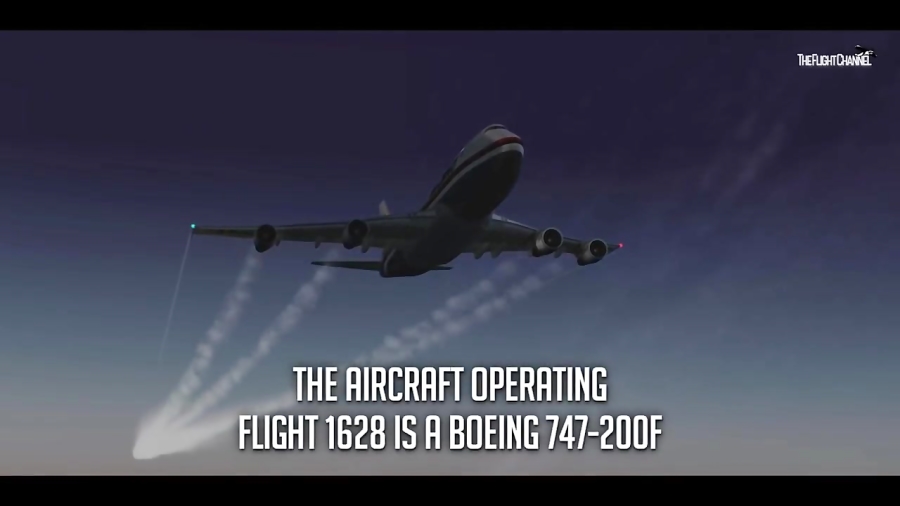 UFO  در تعقیب هواپیمای بویینگ 747