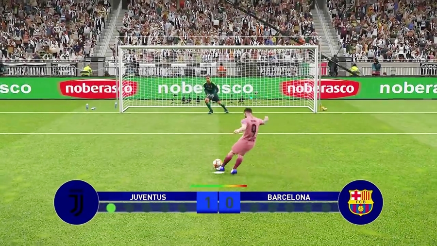 PES 2019 | Team RONALDO vs Team MESSI | Penalty Shootout | Juventus vs Barcelona