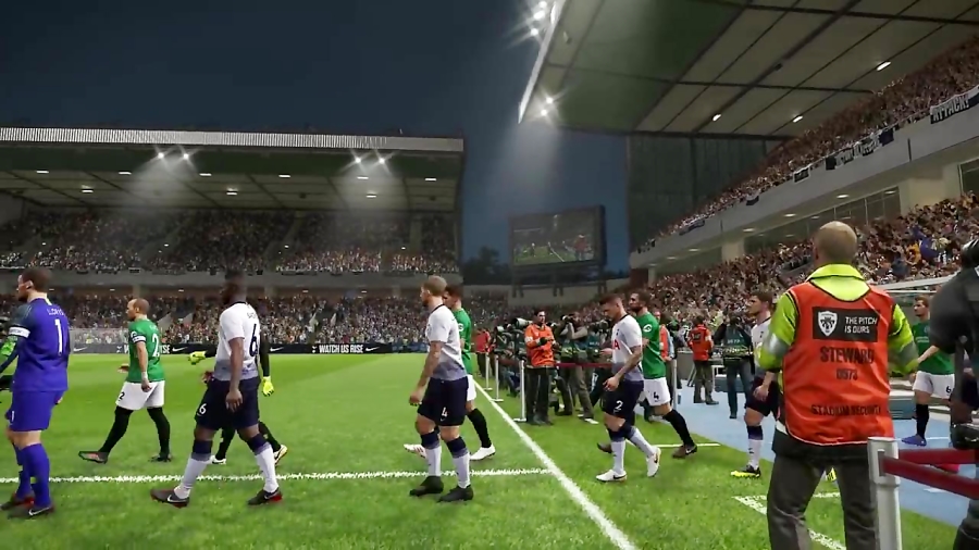 PES 2019 | Tottenham vs Brighton | Gameplay PC