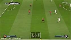 گیم پلی فیفا 19 رئال - منچستر...