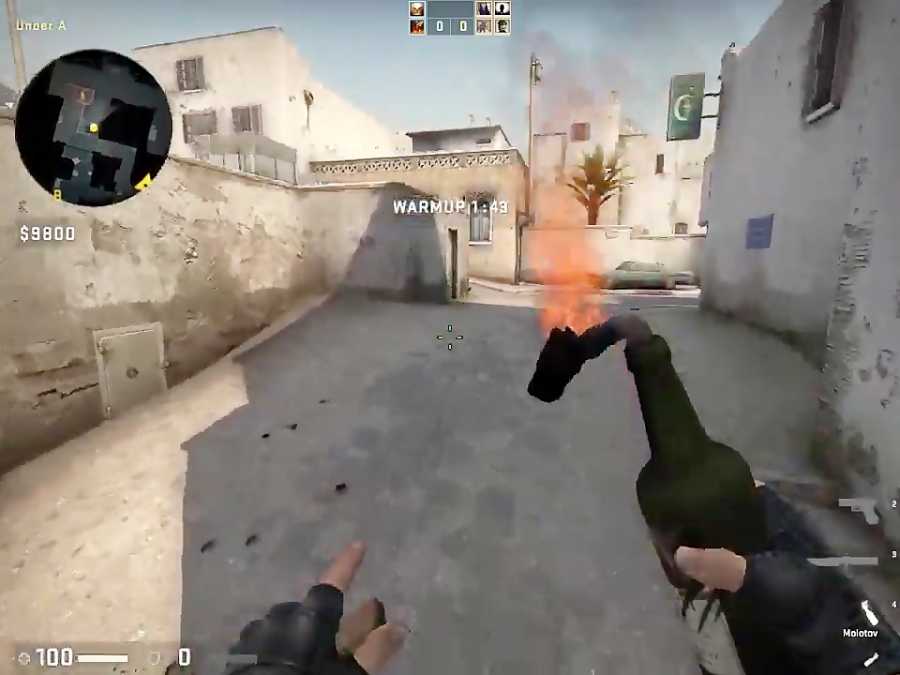 First game play of Counter - Strike: Global Offensive
