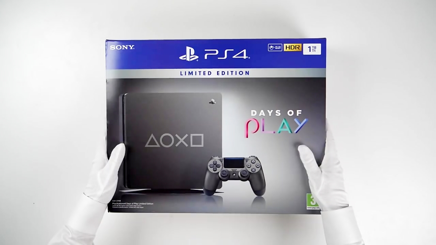 PS4 Slim days of play 2019 unboxing