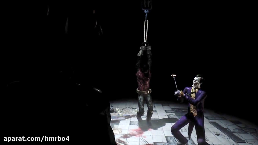 شکنجه رابین توسط جوکر در بازی Batman:Arkham knight
