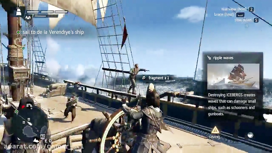 گیم پلی بازی اساسینز کرید روگ (Assassins Creed Rogue)