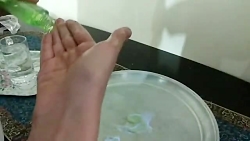 آتش زدن دست