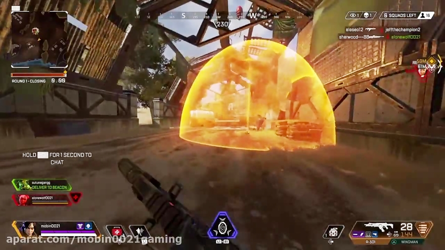 apex legends squad wipes and mix play, first clip