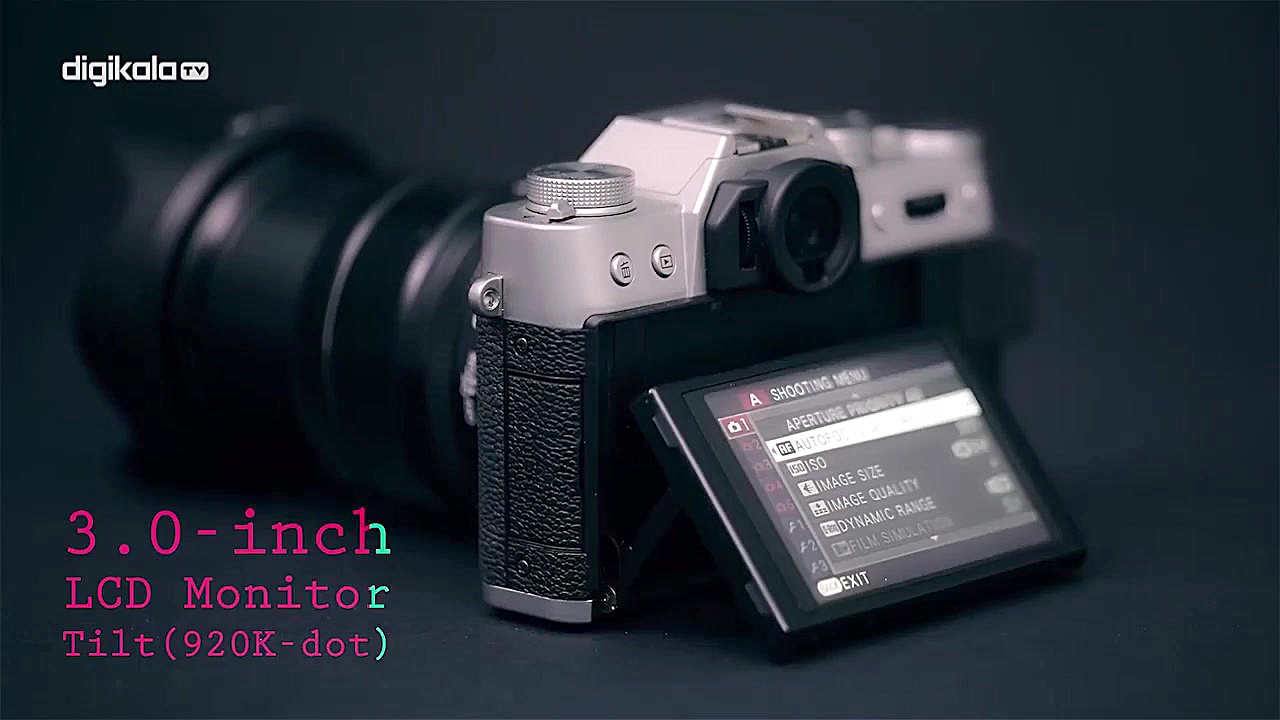 معرفی دوربین بدون آینه دیجیتال فوجی فیلم مدل X-T10 زمان47ثانیه