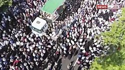 مراسم باشکوه تشییع پیکر پاک ۱۵...