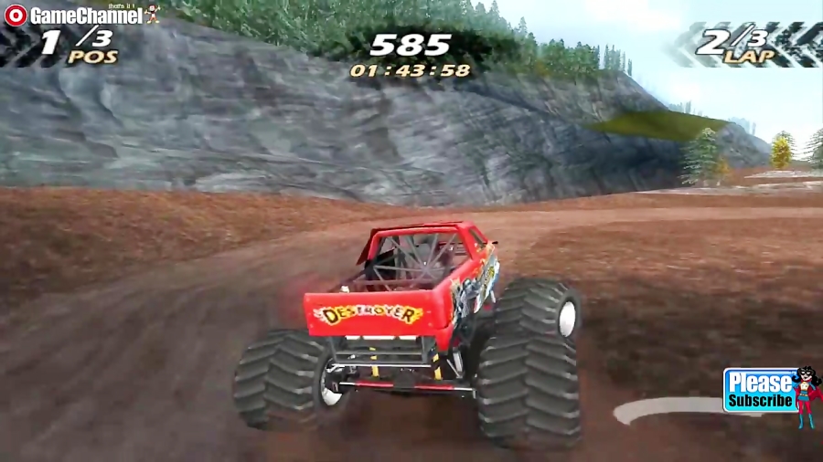 Monster Jam / 4x4 Monster Truck Stunt Games / Ps2 Truck Games / Video #3