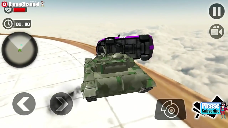 Whirlpool Demolition Derby Tank War Hero / War Cars / Android Gameplay Video #2