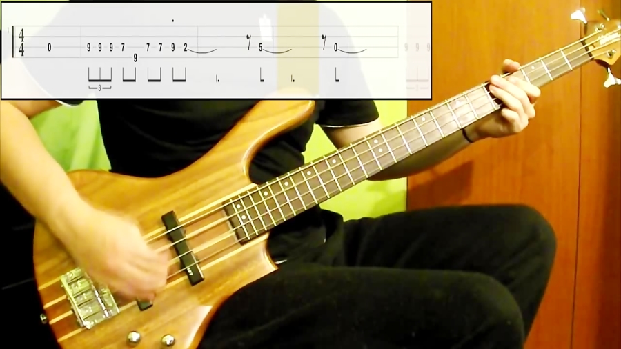 Thin Lizzy The Boys Are Back In Town (Bass Cover) (Play Along Tabs In