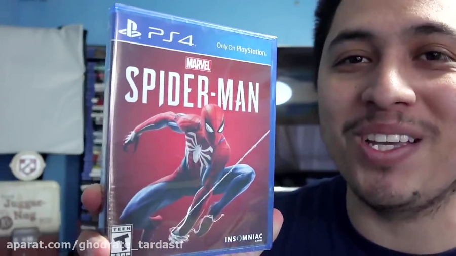 آنباکسینگ بازی spider-man برای ps4