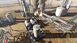 حمله پهپادهای یمنی به صنایع نف...