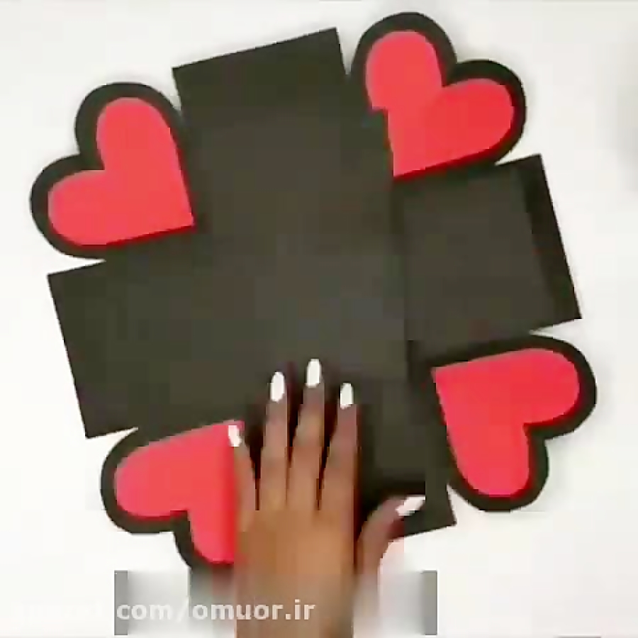 آموزش ساخت جعبه سورپرایز