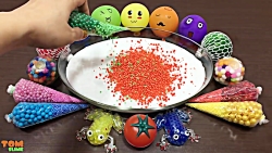 قاطی کردن اسلایم ها Funny Ball...