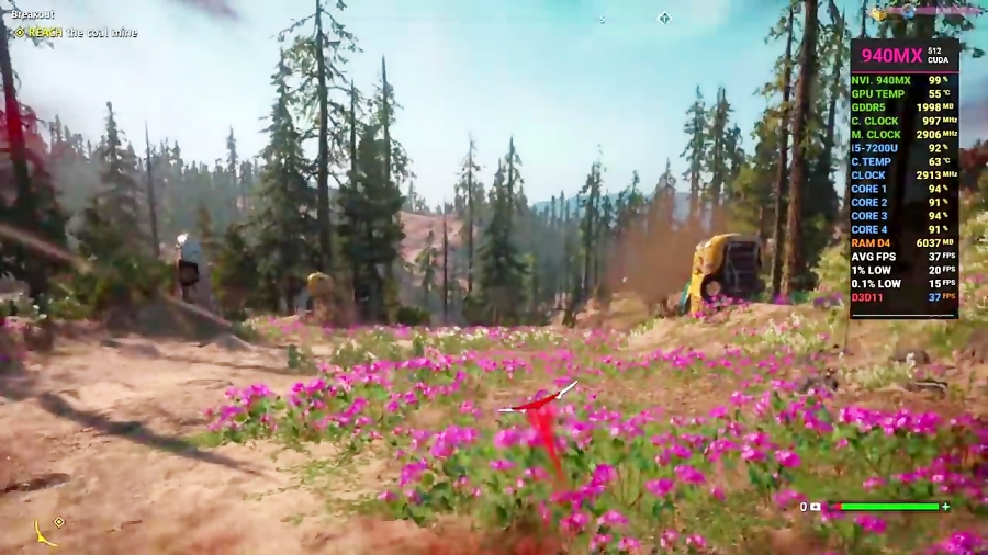 Far Cry New Dawn | Nvidia Geforce 940MX | i5 7200U
