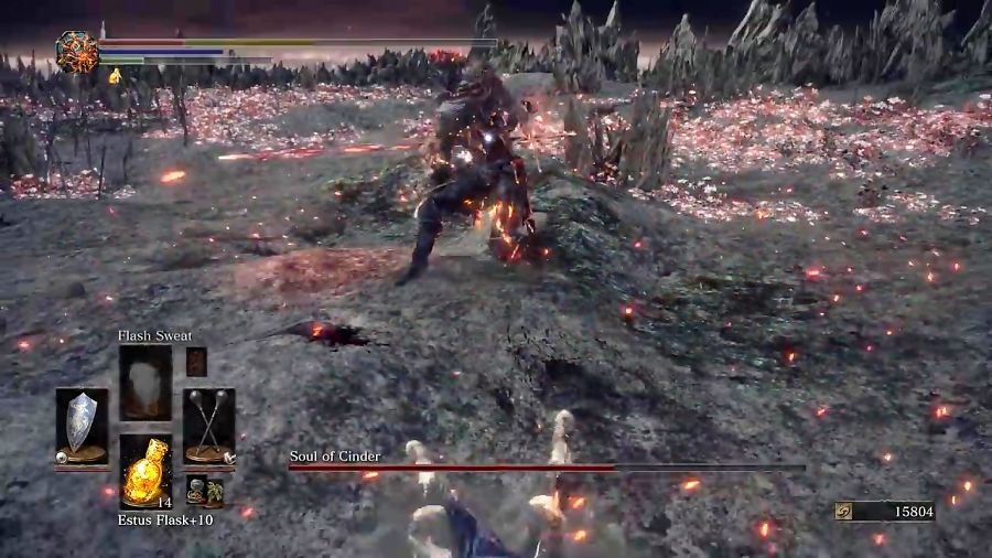 Dark Souls 3: Soul of Cinder Final Boss Fight and Secret Ending ( 4K 60fps )
