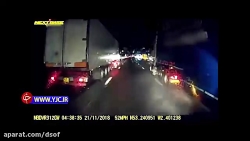 تصادف‌های وحشتناک در خیابان‌ها...