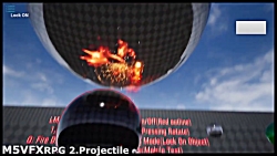 پروژه M5 VFX RPG2. Projectile برای آنریل انجین