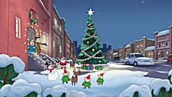 پلنگ صورتی جشن کریسمس