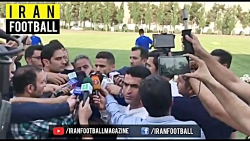 صحبت های وریا غفوری در حاشیه ت...