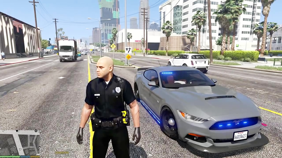 جالب ترین مود و تعقیب و گریز پلیس در بازی GTA V