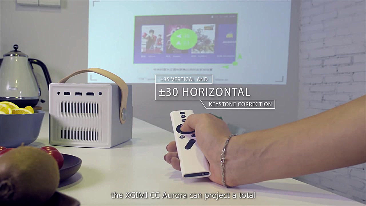 تیزر رسمی معرفی پروژکتور 4K جدید شیائومی XGIMI CC Aurora 4K Projector زمان127ثانیه