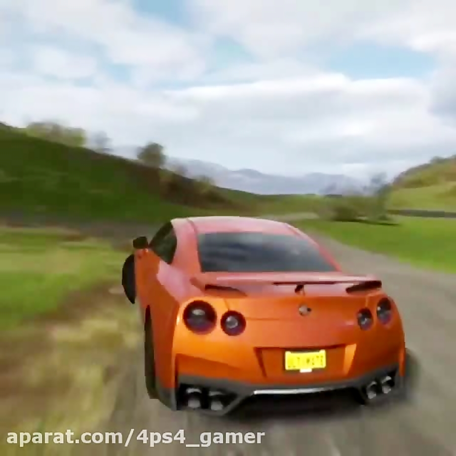 گیم پلی بازی Forza Horizon 4 با NISSAN GTR