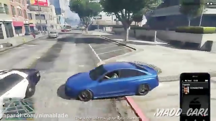 چه اتفاقی میفته وقتی تو gta v پلیس ۱۰ ستاره بشه . .