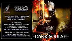 بهترین روش برای دریافت Wolf#039;s Blood Swordgrass در بازی Dark Souls 3