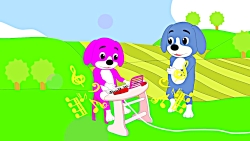 توله سگ بازی چالش موسیقی گیتار...