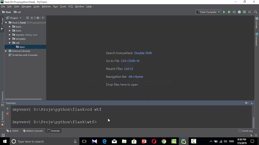 11.Flask Form Basic with Flask-WTF