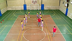 آموزش هندبال - دفاع- درس تربيت بدني- پايه نهم