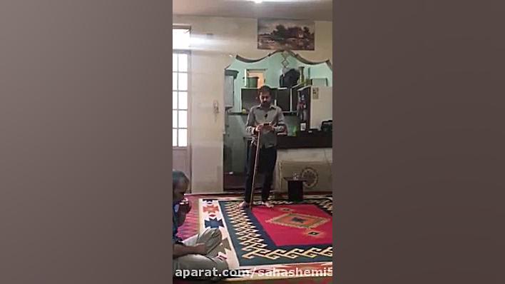 منقبت خوانى افغانى كربلایى ذبیح اله عزیزى سید علی هاشمی