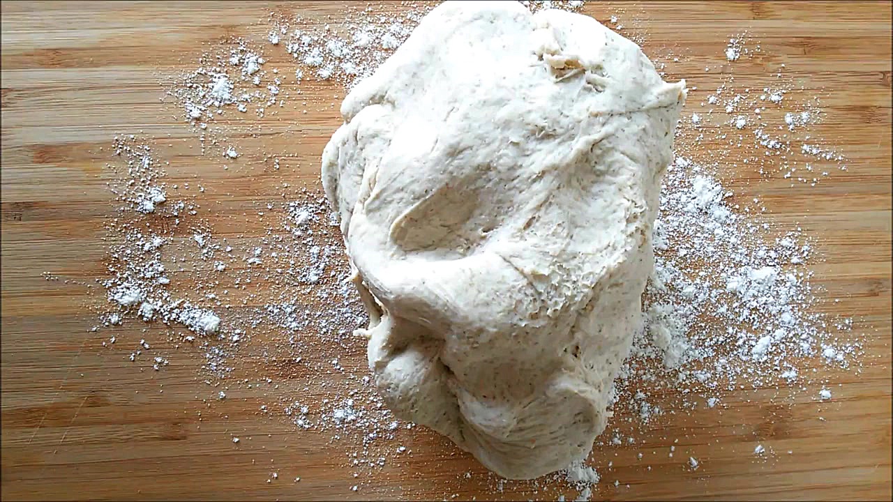 Perfect  Pizza Dough  Recipe  With Rye Flour - خمیر پیتزا زمان225ثانیه