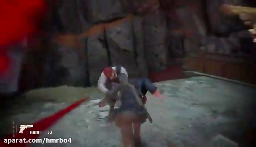 قسمتی از مبارزه در بازی Uncharted 4:A thief`s end