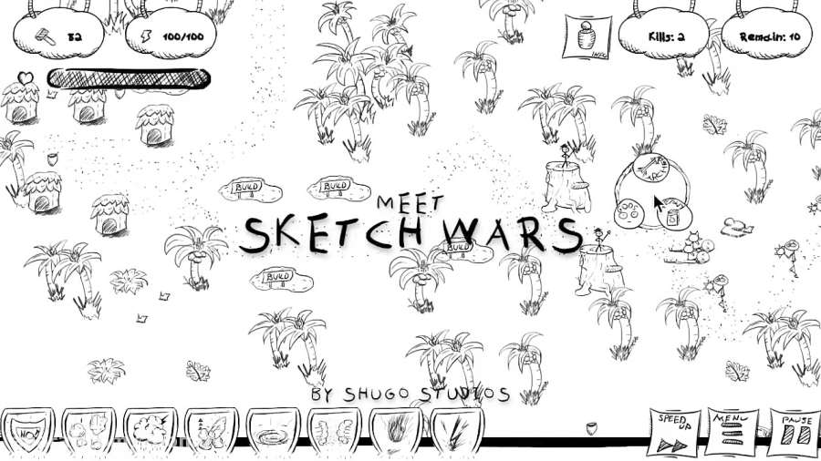 تریلر بازی موبایل Sketch Wars - زومجی