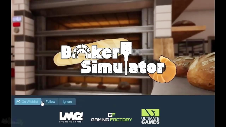 تریلر بازی Bakery Simulator برای PC | آل گیم