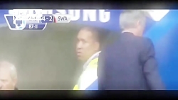 جنجال مورینیو و ندادن توپ به ب...