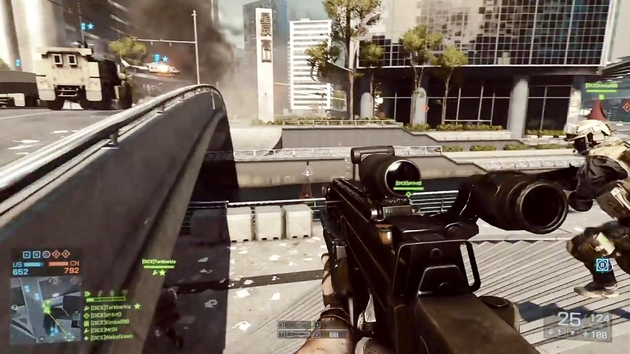 گیم پلی نبرد شانگهای در بازی بتلفیلد 4 - Battlefield 4