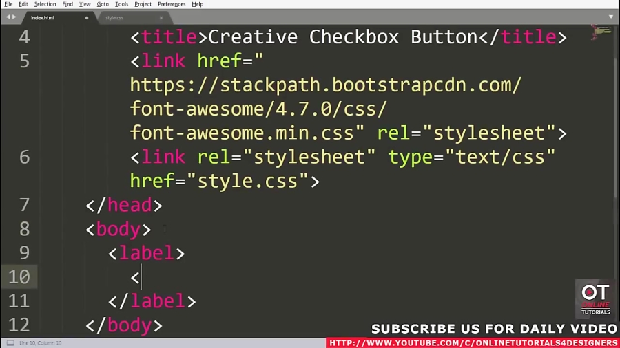 CSS Custom Checkbox Design | Html CSS