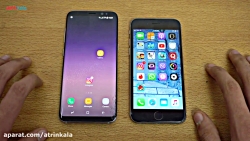 تست سرعت گوشی های گلکسی اس 8 و...